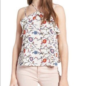 Nordstrom Lush Floral Tank Top NWT Size XS